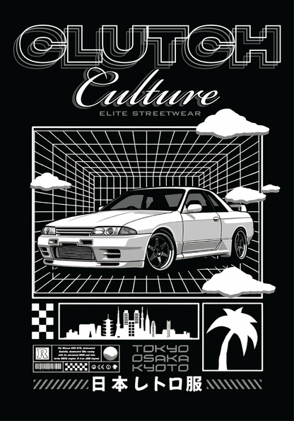 Clutch Culture | R32 "Godzilla" Heavyweight Tee